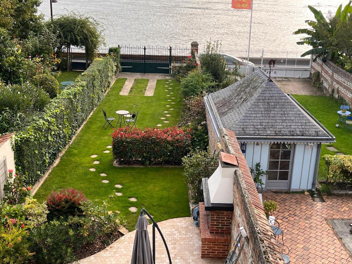 Gite La Fleur De Seine Villequier Exterior foto